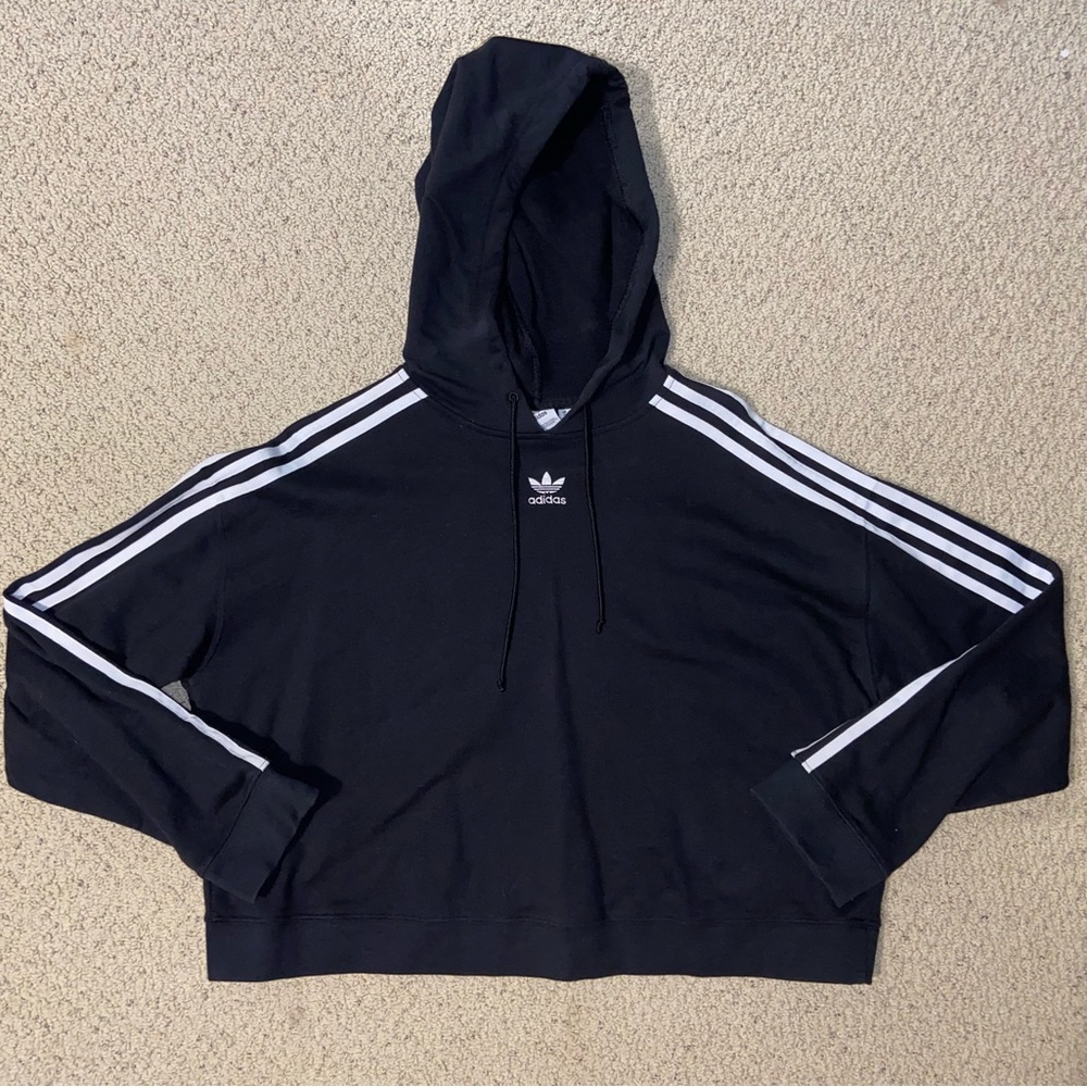 Adidas cropped hoodie
